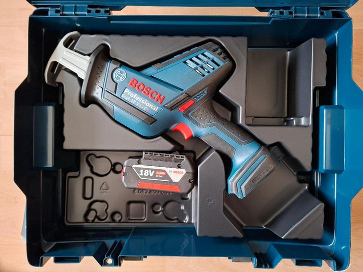 Reciprozaag Bosch Pro GSA18V Li accu, Doe-het-zelf en Verbouw, Gereedschap | Handgereedschap, Zo goed als nieuw, Ophalen of Verzenden