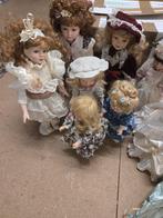 Porselein poppen, Verzamelen, Poppen, Ophalen of Verzenden, Zo goed als nieuw, Pop