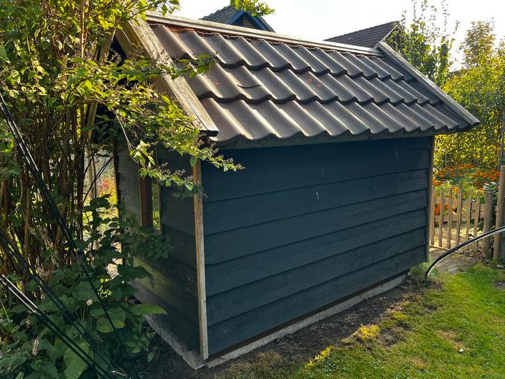 Kippenhok / konijnenhok schuur tuinhuisje volière, buitenren, Tuin en Terras, Tuinhuizen, Gebruikt, Schuur, Minder dan 250 cm