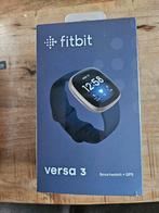 Fitbit Versa 3 Smartwatch - Zo goed als nieuw!, Zwart, Ophalen of Verzenden, Zo goed als nieuw, Fitbit