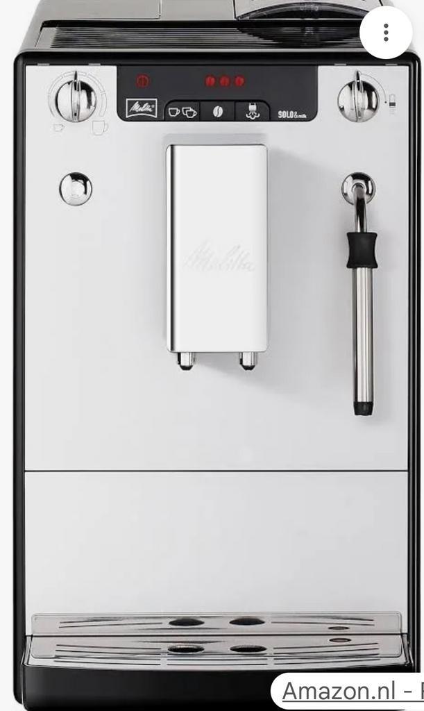 Espresso koffiebonen machine melitta caffeo solo, Witgoed en Apparatuur, Koffiezetapparaten, Zo goed als nieuw, Koffiebonen, Espresso apparaat