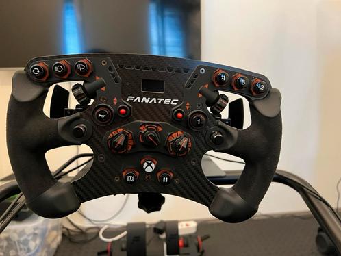 Fanatec CSL DD + boost kit en formula V2 X stuur, Computers en Software, Joysticks, Zo goed als nieuw, Ophalen