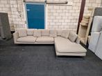 BEZORGEN MOGELIJK Loungebank Beige 325x215 GEREINIGD, Hoekbank, 300 cm of meer, Ophalen of Verzenden, Zo goed als nieuw