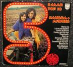 Sandra & Andres – 5 Jaar Top 10 1973 LP1504, Ophalen of Verzenden, Overige formaten, Pop