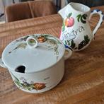 Villeroy en Boch/Royco soepterrine en Sangria kan ., Ophalen, Gebruikt, Overige stijlen