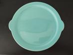 Vintage puddingvorm onderbord mintgroen, Ophalen of Verzenden