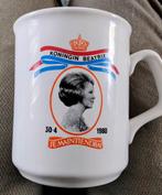 Mok Beatrix inhuldiging 1980 - Perfecte staat!, Ophalen of Verzenden, Zo goed als nieuw, Nederland, Overige typen