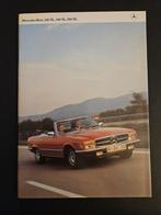 Brochure Mercedes-Benz SL 1980, Ophalen of Verzenden, Zo goed als nieuw, Mercedes