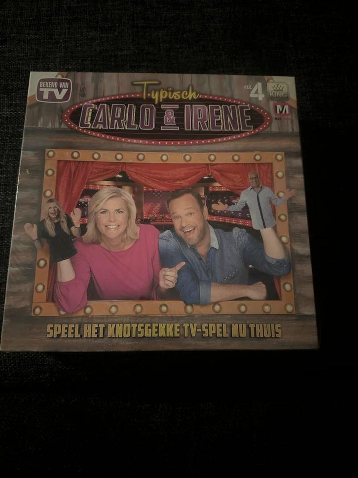 Carlo & Irene Bordspel nieuw, Hobby en Vrije tijd, Gezelschapsspellen | Bordspellen, Nieuw, Drie of vier spelers, Ophalen of Verzenden