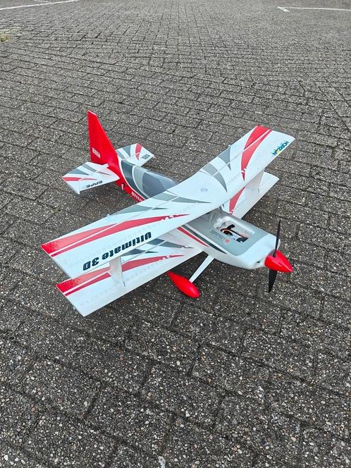 E-flite ultimate 3d rc vliegtuig dubbeldekker pnp, Hobby en Vrije tijd, Modelbouw | Radiografisch | Vliegtuigen, Zo goed als nieuw