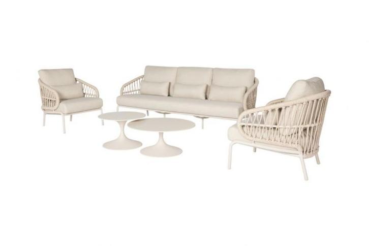 Suns Tosca sofaset, Tuin en Terras, Tuinsets en Loungesets, Nieuw, Loungeset, Aluminium, 5 zitplaatsen, Bank, Ophalen