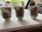 Antieke Japanse Sake Kopjes (3), Ophalen of Verzenden