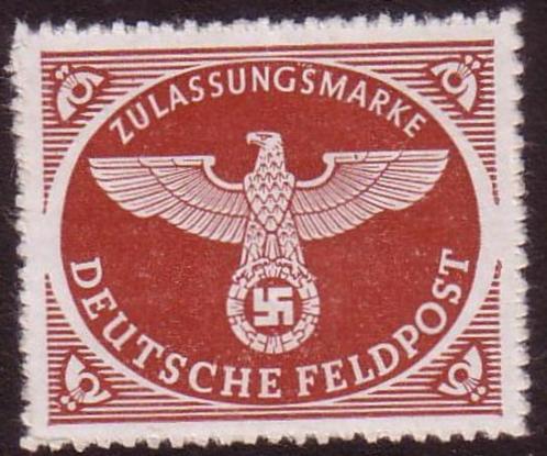 Duitse Feldpost Zegel uit 1942 (DR FP 2), Verzamelen, Militaria | Tweede Wereldoorlog, Landmacht, Duitsland, Verzenden