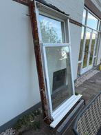 Klassiek hardhouten schuifraam in zeer goede staat, Doe-het-zelf en Verbouw, Kozijnen en Schuifpuien, Ophalen, Zo goed als nieuw