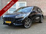 Ford Kuga 2.5 PHEV 225PK ST-Line X Head-up 1e eig Dealer O.H, Stof, Gebruikt, 4 cilinders, Zwart