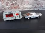 Mercedes met caravan Gama compleet  schaalmodel speelgoed, Ophalen of Verzenden, Auto