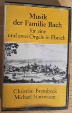 Cassetteband - Musik der Familie Bach fur 1 & 2 Orgeln, Cd's en Dvd's, Cassettebandjes, Gebruikt, Klassiek, 1 bandje, Ophalen of Verzenden