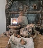 Brynxz, landelijke schaal, houten pot, nepalpot, kandelaar, Landelijk by Suus, Schaal, Rond, Nieuw