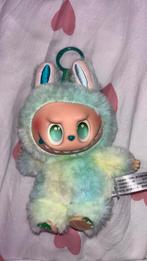 Groene Labubu Knuffel Sleutelhanger, Ophalen of Verzenden, Zo goed als nieuw