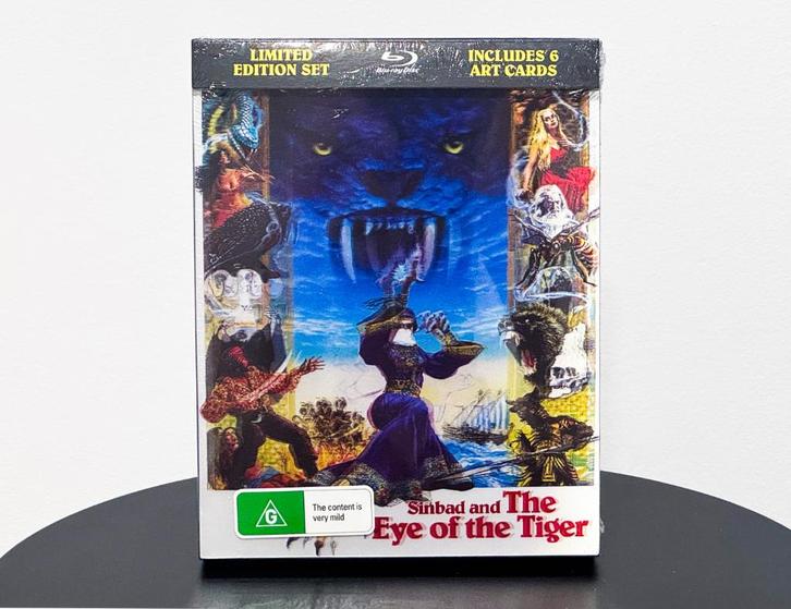 Sinbad and the Eye of the Tiger Blu-Ray Box Set (Import), Cd's en Dvd's, Blu-ray, Nieuw in verpakking, Science Fiction en Fantasy