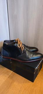 Floris van Bommel schoenen maat 9.5/ 43,5 zo goed als nieuw., Kleding | Heren, Ophalen of Verzenden, Zo goed als nieuw, Bruin