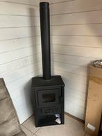 Kachel pijp enkelwandig doorsnee 12 cm 3stuks nieuw in doos, Ophalen, Zo goed als nieuw, Hout, Houtkachel