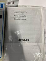 Vaatwasser ATAG inbouw, Witgoed en Apparatuur, Vaatwasmachines, Ophalen of Verzenden, Zo goed als nieuw, Inbouw, Minder dan 85 cm