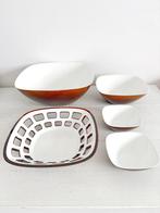 Guzzini schalenset Retro Design - Made in Italy, Kunststof, Gebruikt, Schaal, Rond