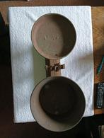 Weegschaal met koperen schalen, Ophalen of Verzenden, Koper