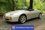 Alfa Romeo 916 Spider 2.0 JTS cabriolet | Route 66 Auctions, Lederen bekleding, Gebruikt, Overige carrosserieën, Spider