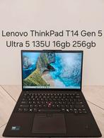Nieuw: Lenovo ThinkPad t14 Gen 5 ultra 5 135U 16gb 256gb ssd, Met videokaart, Qwerty, Info@lenovo.com, Lenovo thinkpad t14 gen 5