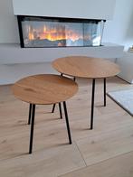 Salontafel 2 delig westwing zara jysk ikea karwei style, Huis en Inrichting, Ophalen, 50 tot 100 cm, Rond, Nieuw