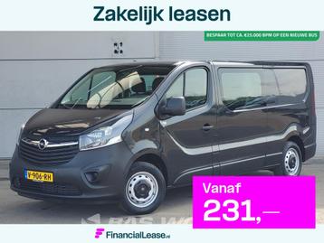 Opel Vivaro 95pk Dubbel Cabine Trekhaak Airco Cruise Euro6 D beschikbaar voor biedingen