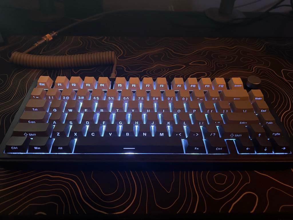 Attack Shark X85 Mechanisch Gaming Toetsenbord 75%, Computers en Software, Toetsenborden, Nieuw, Qwerty, Draadloos, Gaming toetsenbord