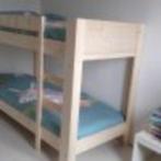 NIEUW massief houten hoogslaper in ELKE maat, heel stevig!, Ophalen of Verzenden, Nieuw, Hoogslaper