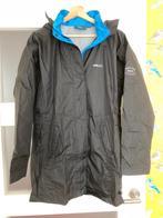 AGU regenjas (parka model) dames, zwart met blauw, maat S, Caravans en Kamperen, Regenkleding, Ophalen of Verzenden, Gebruikt