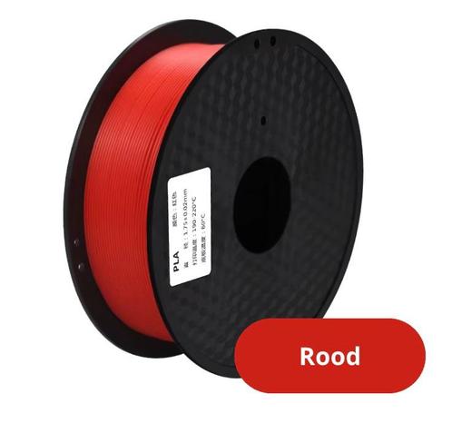 PLA Filament Rood, Computers en Software, 3D-printerbenodigheden, Nieuw, Ophalen of Verzenden