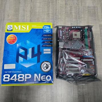 MSI P4 848P Neo Vintage moederbord. NOS. beschikbaar voor biedingen