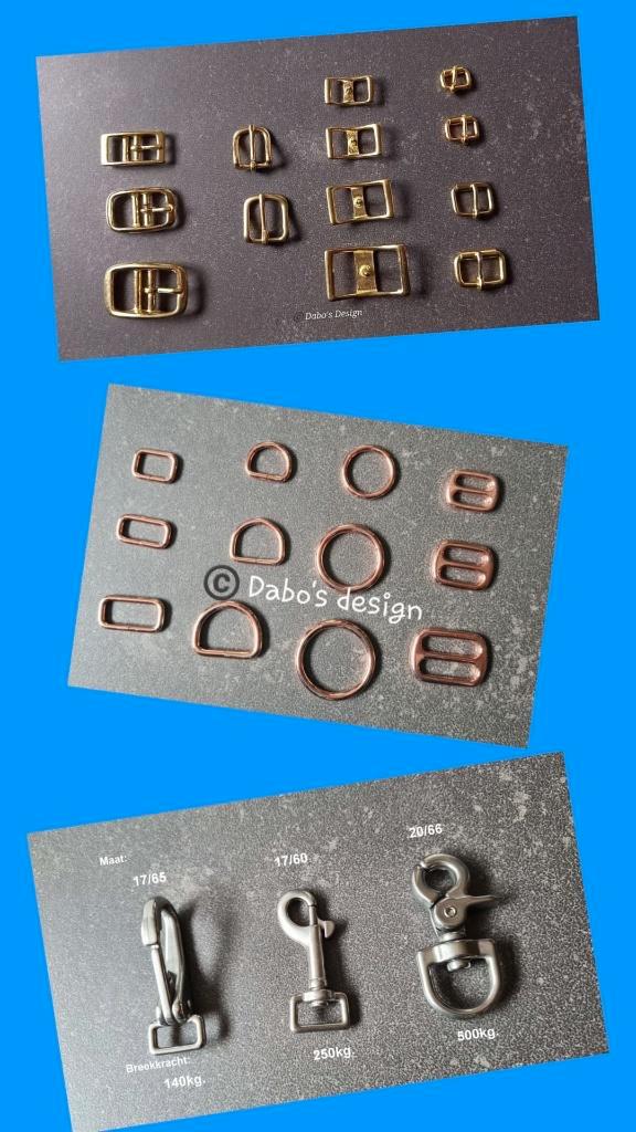 🔩 Fournituren – Ringen, Clips, Gespen & Meer, Dieren en Toebehoren, Hondenriemen, Nieuw, Hondenriem-accessoire, Ophalen of Verzenden