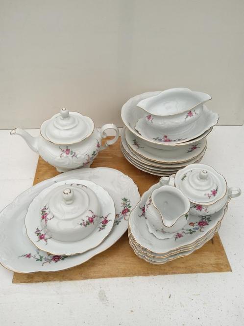 Wawel - Theepot - Gebaksbordjes - Kop en Schotels etc., Antiek en Kunst, Antiek | Servies los, Ophalen of Verzenden