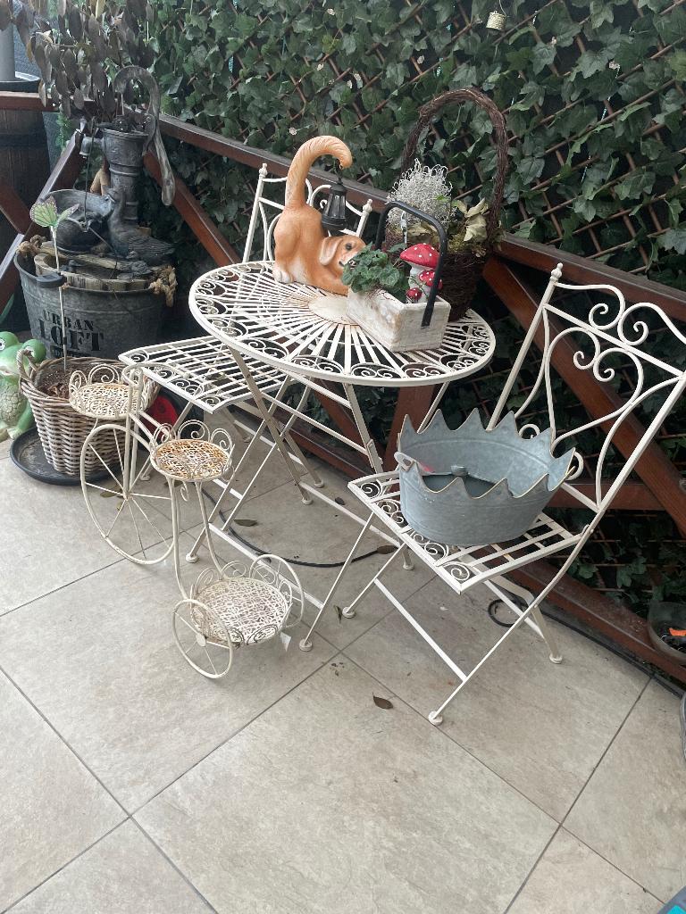 Deco tuinset, Ophalen, Zo goed als nieuw, Tuinset