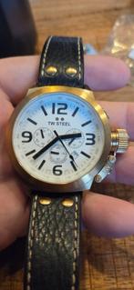 TW Steel Chronograaf, Ophalen of Verzenden, Gebruikt, Zwart, Android