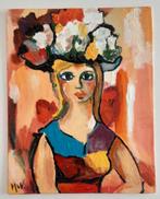 Leuk schilderijtje 30-24cm, Antiek en Kunst, Ophalen of Verzenden