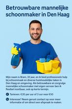 Betrouwbare mannelijke schoonmaker in Den Haag, Vanaf 10 jaar, Overige vormen