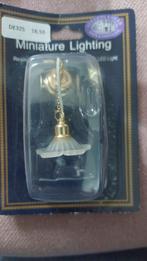 Poppenhuis Hanglamp 1:12 - Nieuw!, Verzamelen, Poppenhuizen en Toebehoren, Ophalen of Verzenden