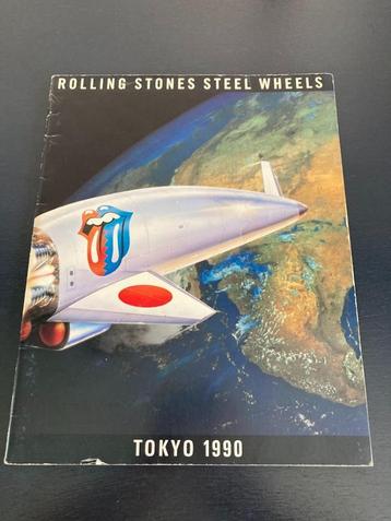 TOURBOOK: Rolling Stones "Steel Wheels - Tokyo 1990" beschikbaar voor biedingen