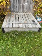 Houten Zandbak met Deksel, Kinderen en Baby's, Speelgoed | Buiten | Zandbakken, Ophalen, Zo goed als nieuw