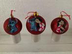 Disney lilo en stitch - kerstballen, Ophalen, Overige figuren, Zo goed als nieuw, Beeldje of Figuurtje