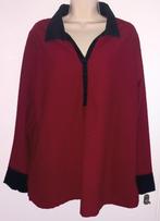 Avenue blouse maat 46, Kleding | Dames, Grote Maten, Ophalen of Verzenden, Zo goed als nieuw, Rood, Blouse of Tuniek