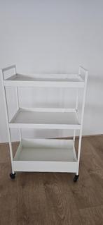 Kitchen Trolley, Huis en Inrichting, Keuken | Keukenelementen, Ophalen, Wit, 50 tot 100 cm, Zo goed als nieuw
